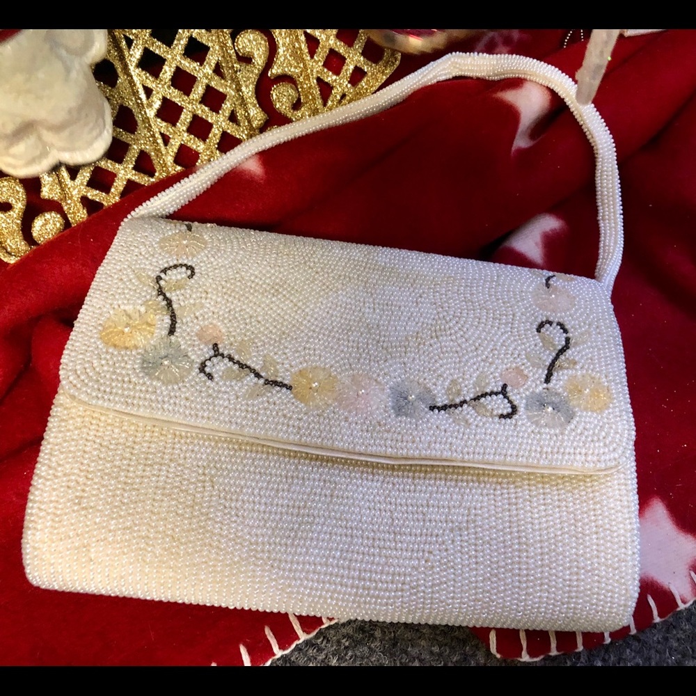 Beaded handbag